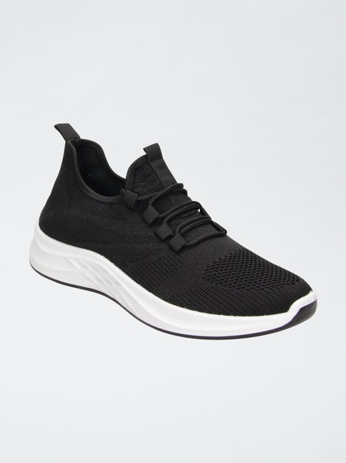 Sneakers a calzino con lacci elastici - Kiabi