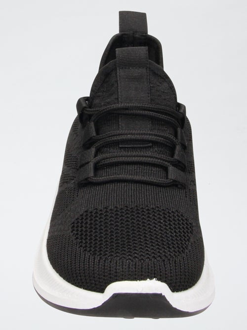 Sneakers a calzino con lacci elastici - Kiabi