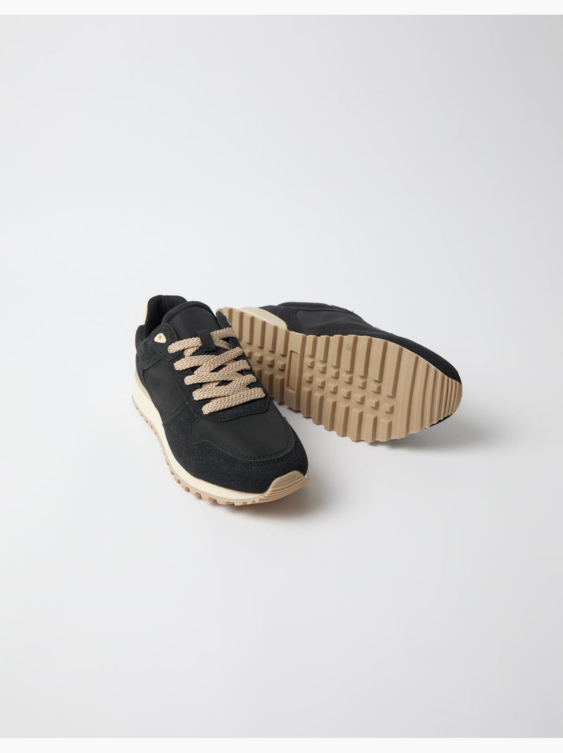 Sneakers a contrasto, mo fashion Nero - Kiabi
