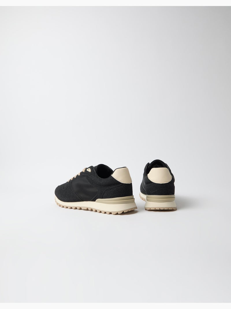 Sneakers a contrasto, mo fashion Nero - Kiabi