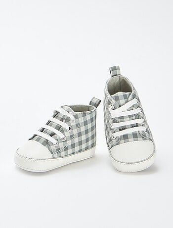 Sneakers alte a quadri