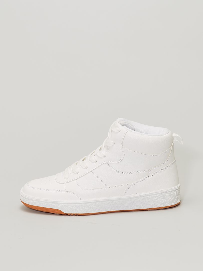 Sneakers alte bianco - Kiabi