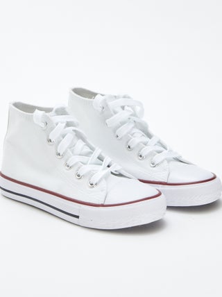 Sneakers alte con lacci