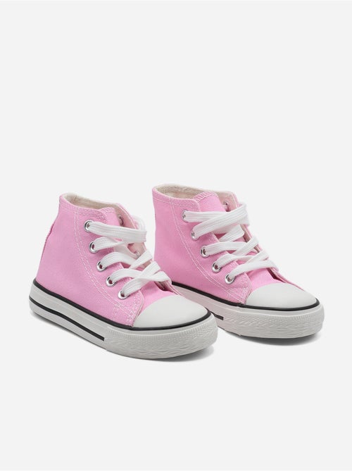 Sneakers alte con lacci - Kiabi Sneakers alte con lacci - Kiabi
