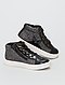     Sneakers alte con paillettes e patch 'stelle' vista 5
