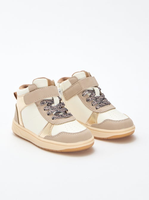 Sneakers alte con velcro - Kiabi