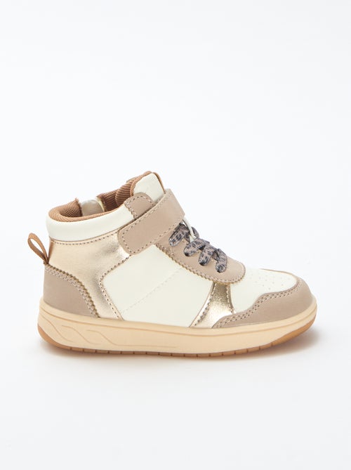 Sneakers alte con velcro - Kiabi