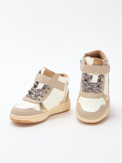 Sneakers alte con velcro - Kiabi