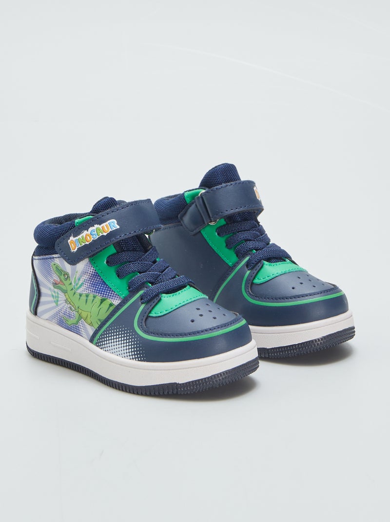 Sneakers alte 'dinosauro' blu - Kiabi