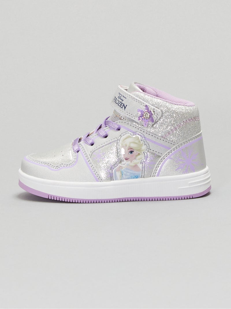 Sneakers alte 'Frozen' argento - Kiabi