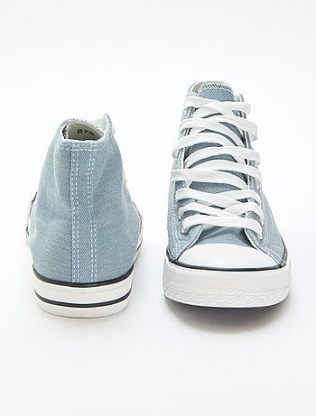 Sneakers alte in denim