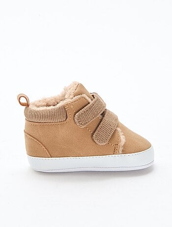 Sneakers alte in ecopelle scamosciata