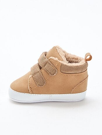 Sneakers alte in ecopelle scamosciata