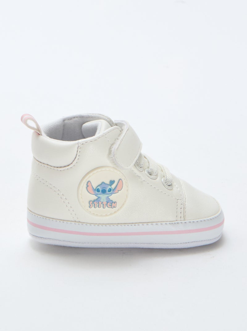 Sneakers alte in similpelle 'Stitch' Blu - Kiabi