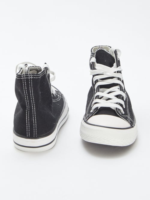 Sneakers alte in tela - Kiabi