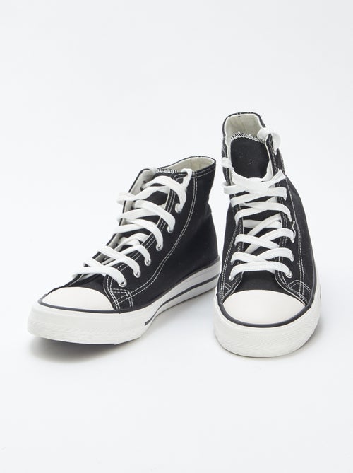 Sneakers alte in tela - Kiabi