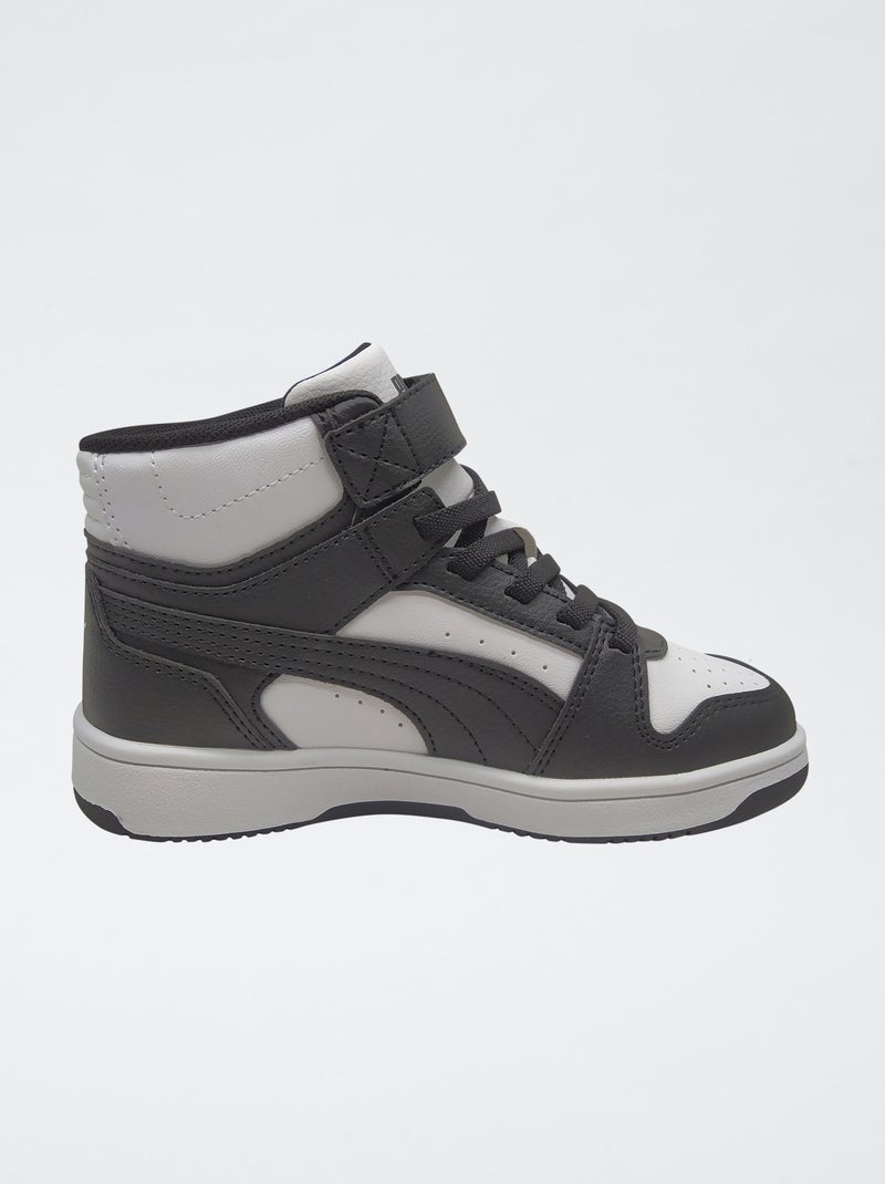 Sneakers alte 'PUMA' con strappi e lacci Bianco - Kiabi