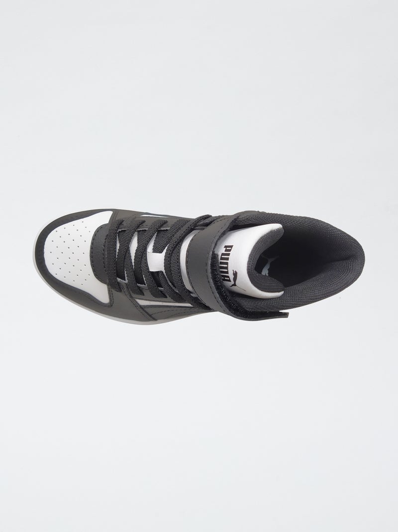 Sneakers alte 'PUMA' con strappi e lacci Bianco - Kiabi