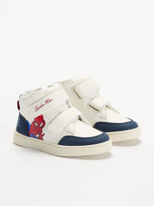 Sneakers alte 'Spider-Man' 'Marvel' con strappi - Kiabi Sneakers alte 'Spider-Man' 'Marvel' con strappi - Kiabi