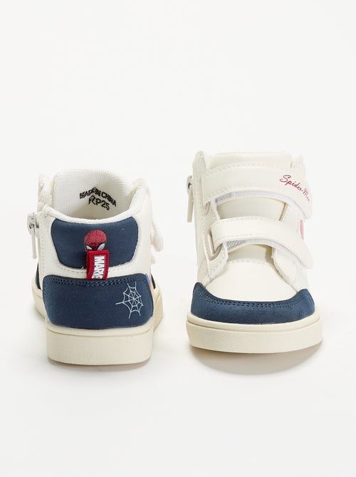 Sneakers alte 'Spider-Man' 'Marvel' con strappi - Kiabi Sneakers alte 'Spider-Man' 'Marvel' con strappi - Kiabi