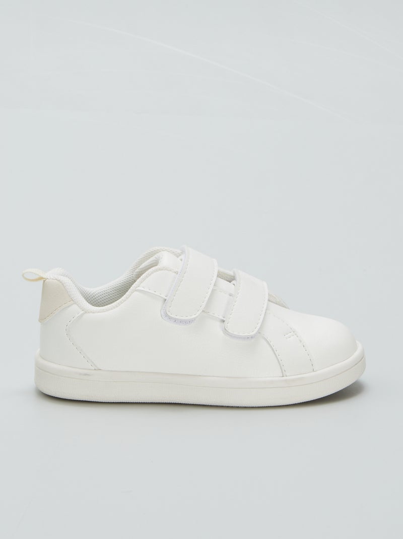 Sneakers basse bianche bianco - Kiabi
