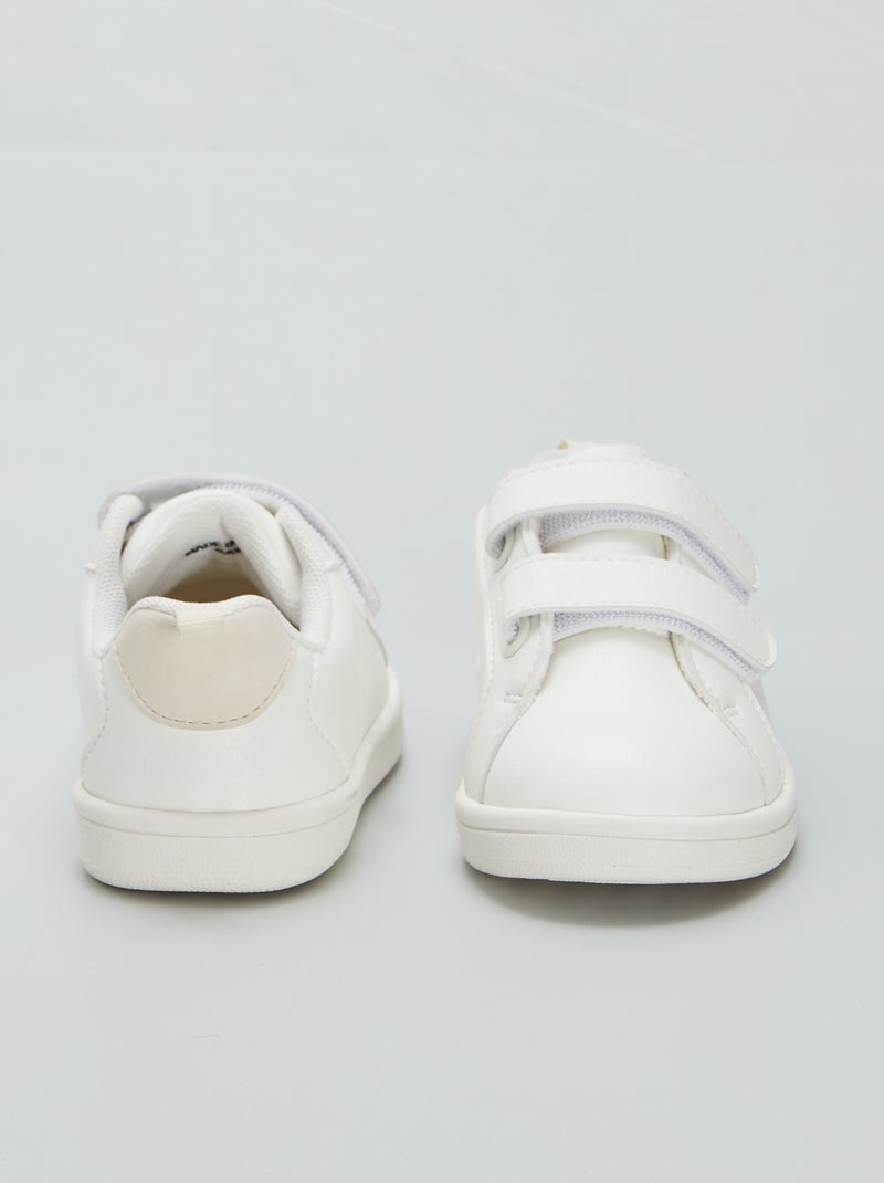 Sneakers basse bianche bianco - Kiabi