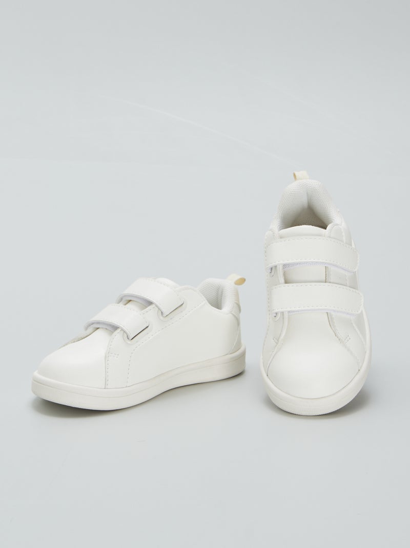 Sneakers basse bianche bianco - Kiabi