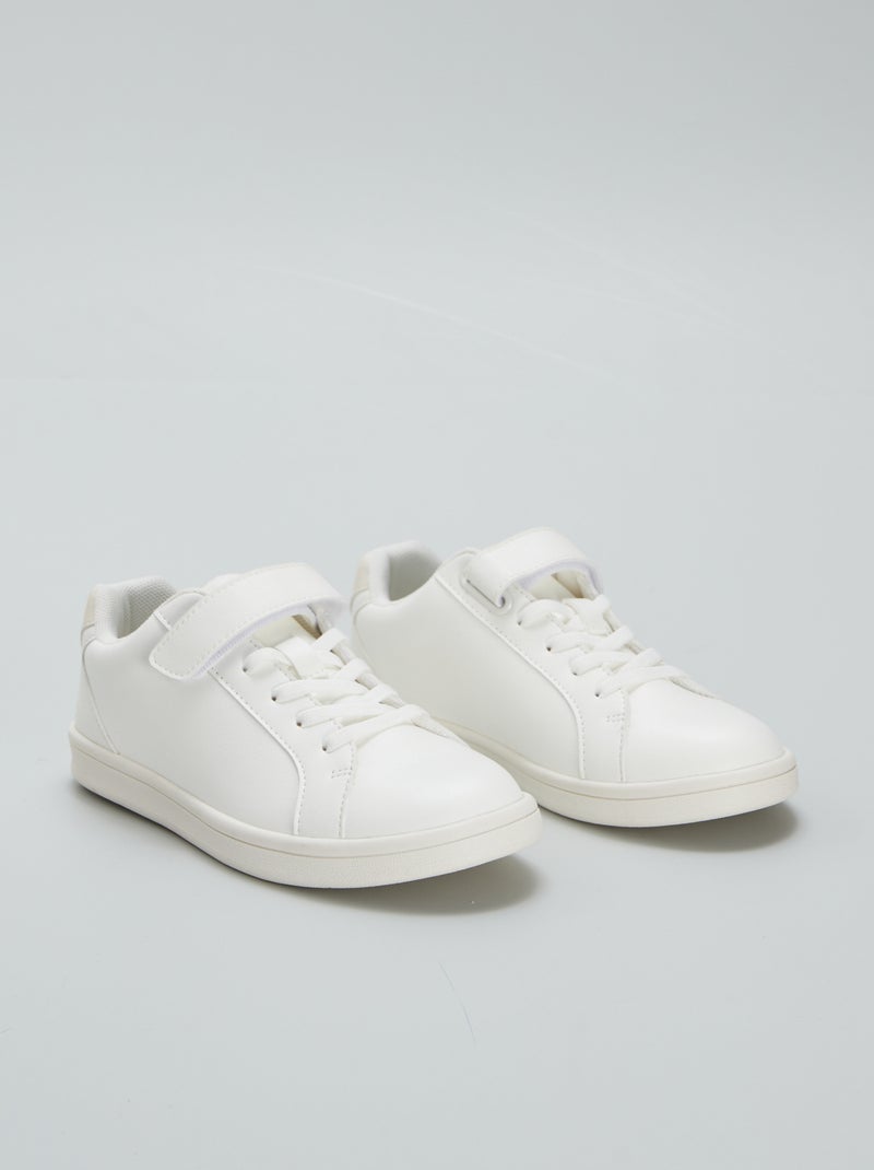 Sneakers basse bianco - Kiabi