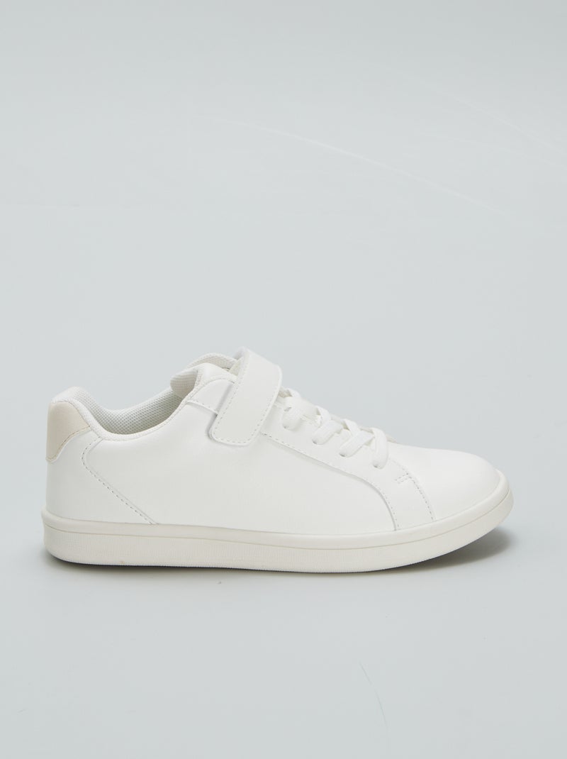 Sneakers basse bianco - Kiabi