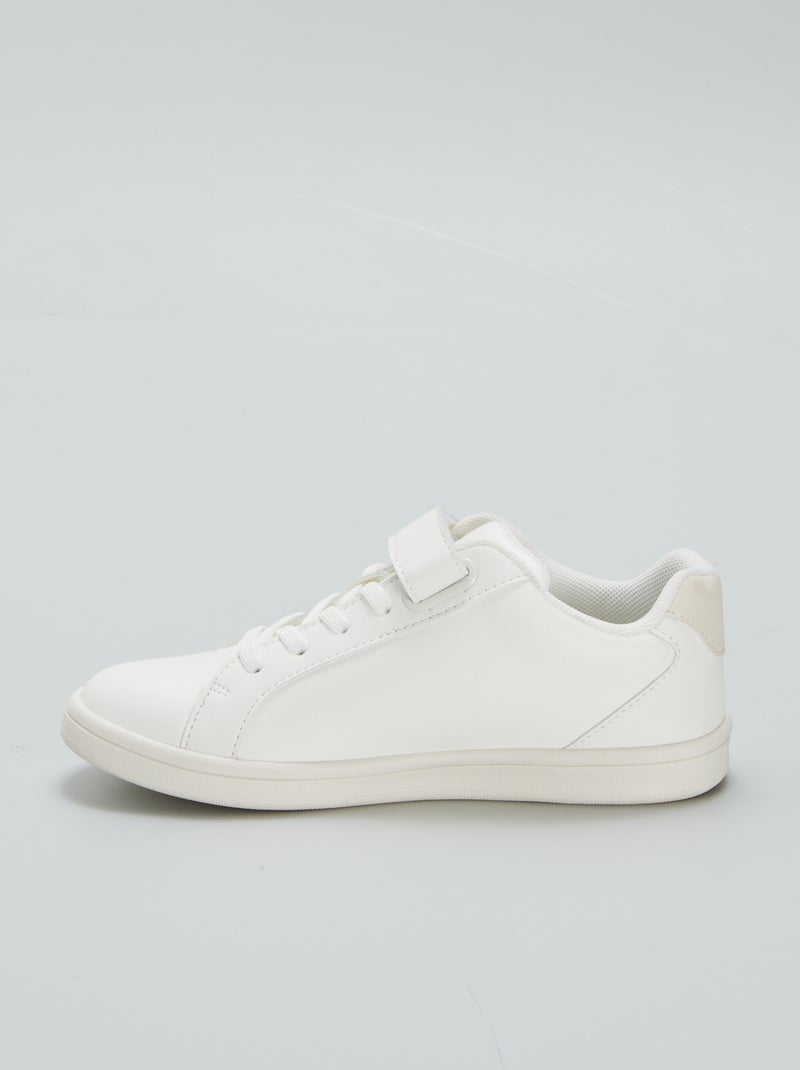 Sneakers basse bianco - Kiabi