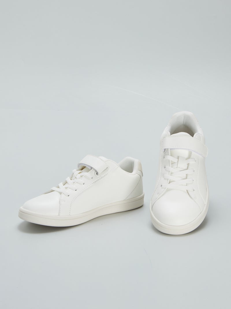 Sneakers basse bianco - Kiabi