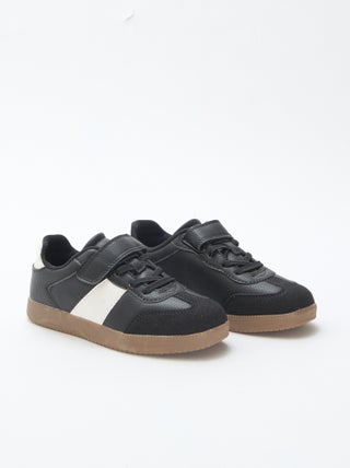 Sneakers basse bicolore