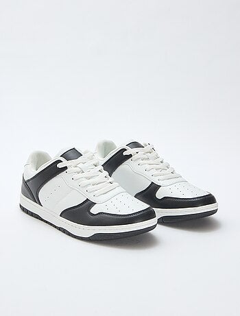 Sneakers basse bicolore