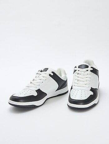 Sneakers basse bicolore