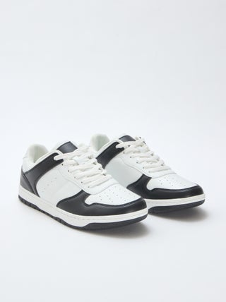 Sneakers basse bicolore