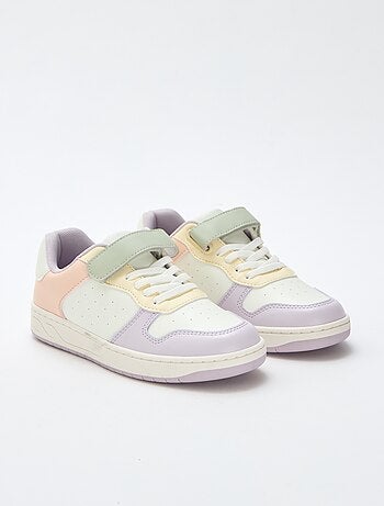 Sneakers basse bicolore