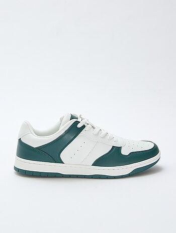 Sneakers basse bicolore