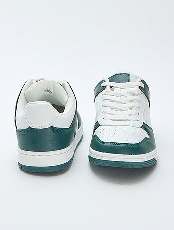 Sneakers basse bicolore