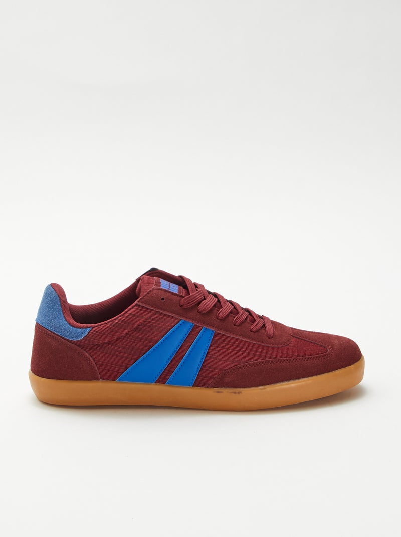 Sneakers basse bicolore Viola - Kiabi