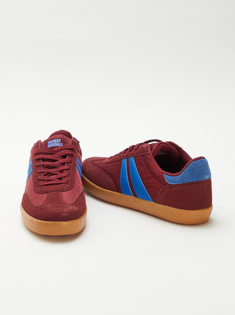 Sneakers basse bicolore Viola - Kiabi