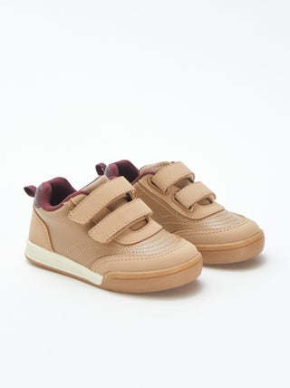 Sneakers basse con 2 strappi