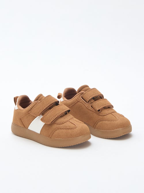 Sneakers basse con apertura a 2 strappi - Kiabi