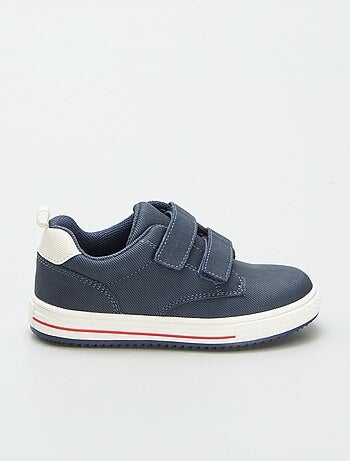 Sneakers basse con apertura a strappo