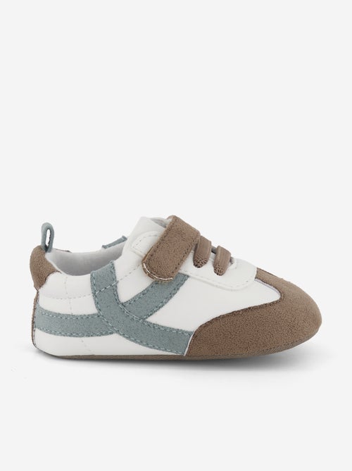 Sneakers basse con apertura a strappo e lacci - Kiabi