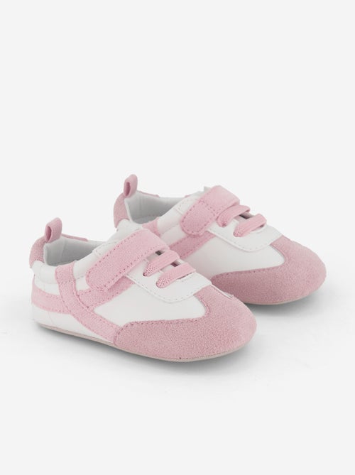 Sneakers basse con apertura a strappo e lacci - Kiabi