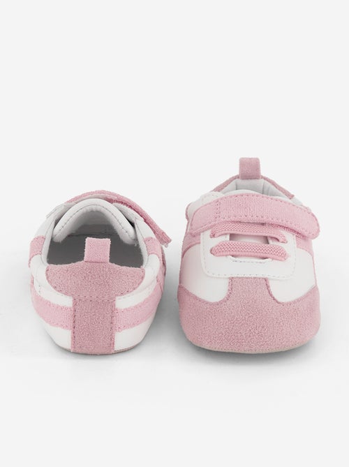 Sneakers basse con apertura a strappo e lacci - Kiabi