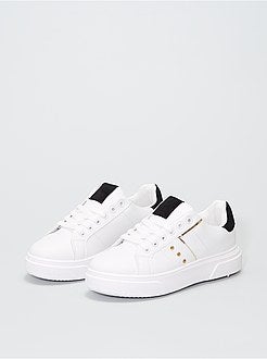 Sneakers basse con borchie - Kiabi