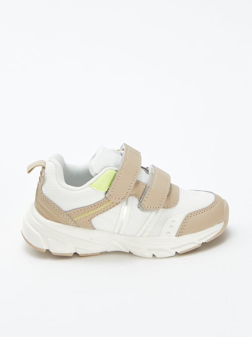 Sneakers basse con dettagli fluo - Kiabi