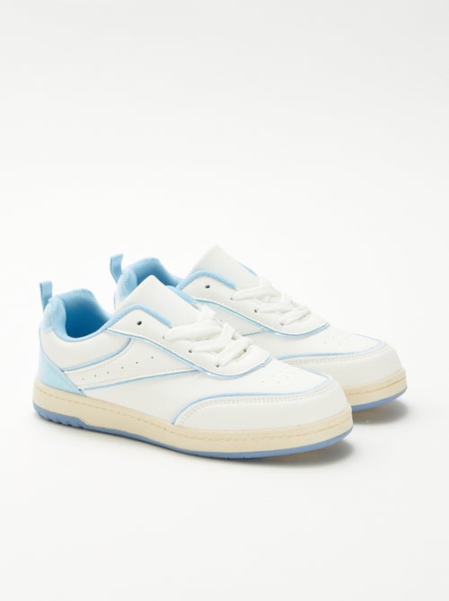 Sneakers basse con dettagli glitterati - Kiabi
