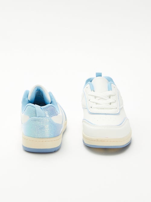 Sneakers basse con dettagli glitterati - Kiabi
